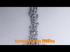 De spiegel beëindigt van het het Beeldhouwwerkhotel van de Watervalmuur de Decoratie Abstrct