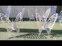 Sculptuur van roestvrij staal